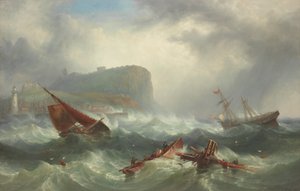 Vrag ud for Scarborough, 1863